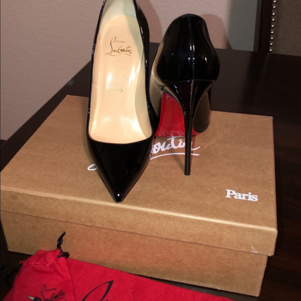 Christian Louboutin Patent Leather So Kate